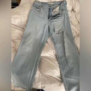 Abercrombie Curve Love 90s Relaxed Fit Jeans
